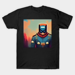 Captain | Comics Style T-Shirt